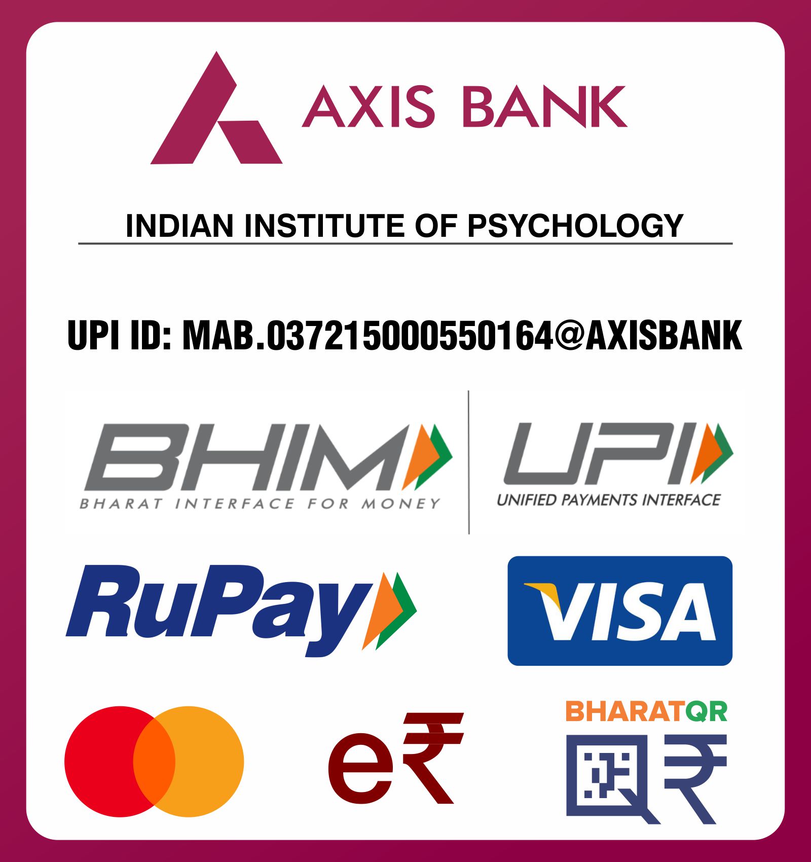 QR Code for Payment
